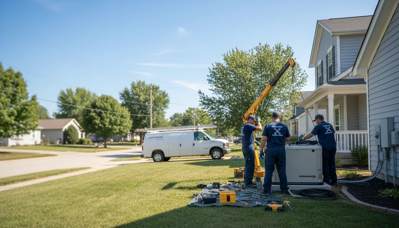 Generator Installation in Mullin, TX near me